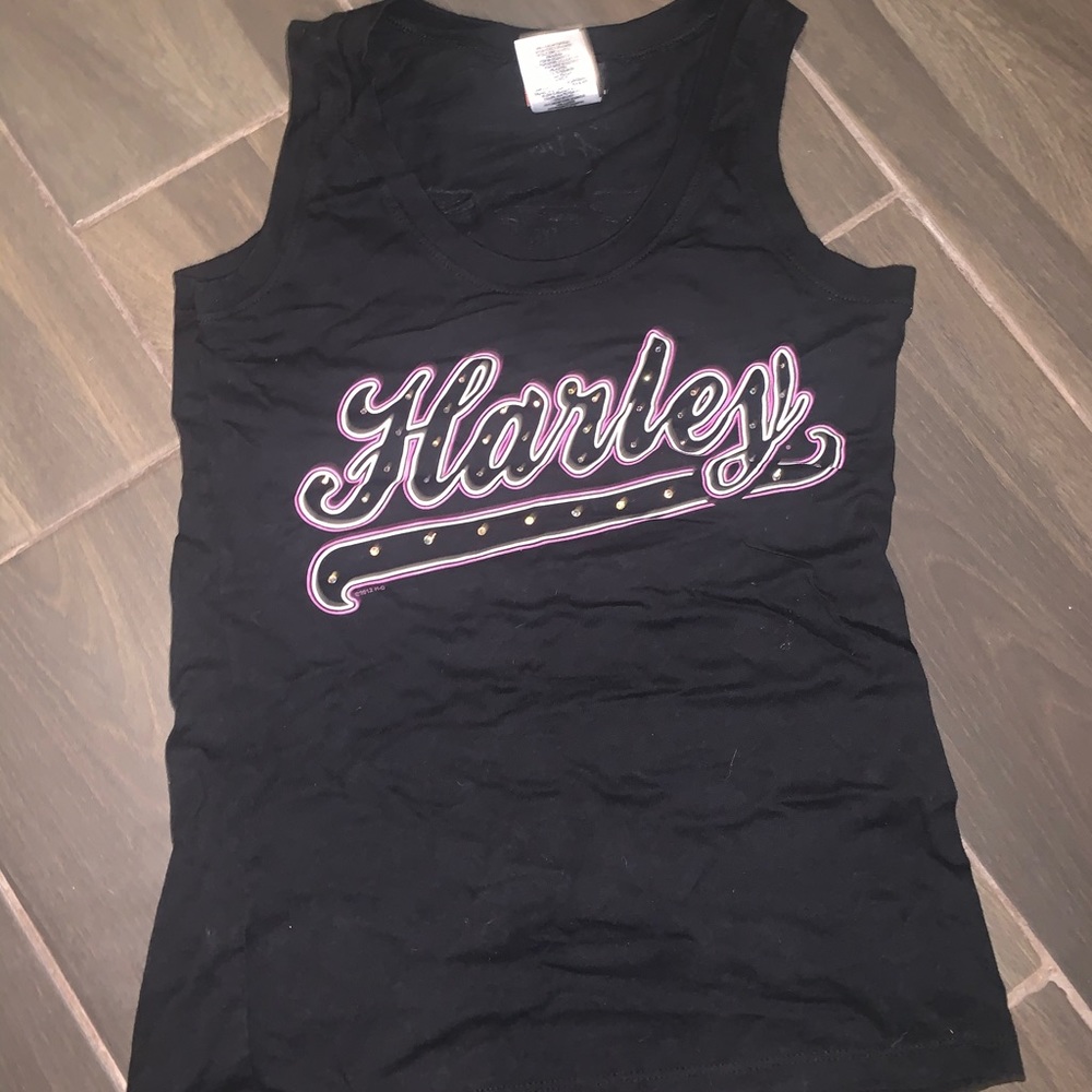 Harley Davidson sleeveless shirt